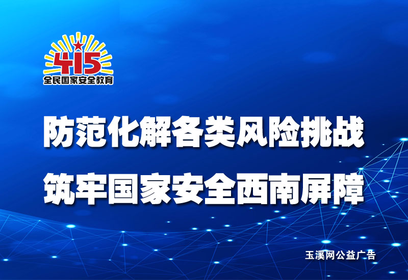 防范化解各类风险挑战，筑牢国家安全西南屏障