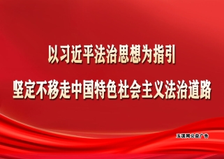 以习近平法治思想为指引，坚定不移走中国特色社会主义法治道路